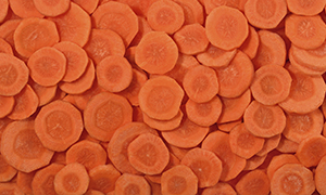 carottes coupées