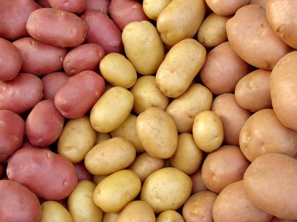 Versmarkt aardappelen