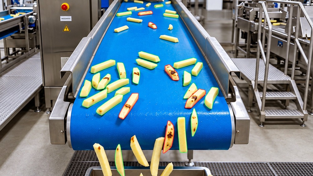 Sorting fries with the help of Sort-to-Spec