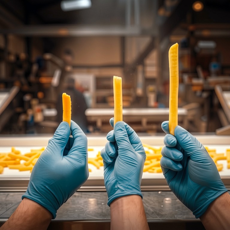 Redefining French fry sorting with AI-driven length control